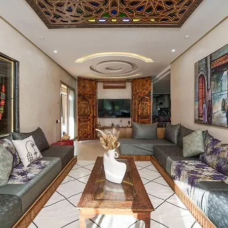 Perle Rare A Prestigia - Vue Sur Piscine & Jardin Apartment Marrakesh Exterior photo